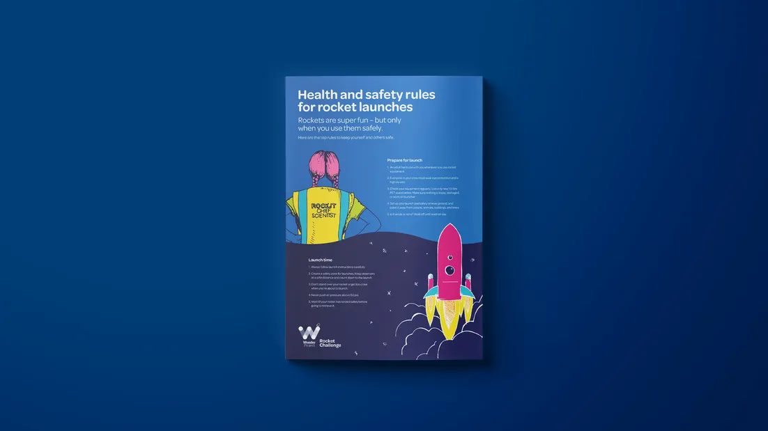 WP_Rocket Challenge_Poster_Health and safety rules