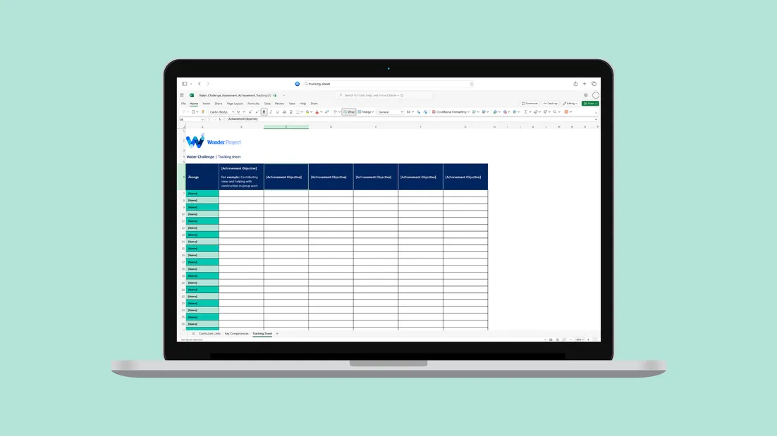 WP_Water Challenge_Assessment tracking