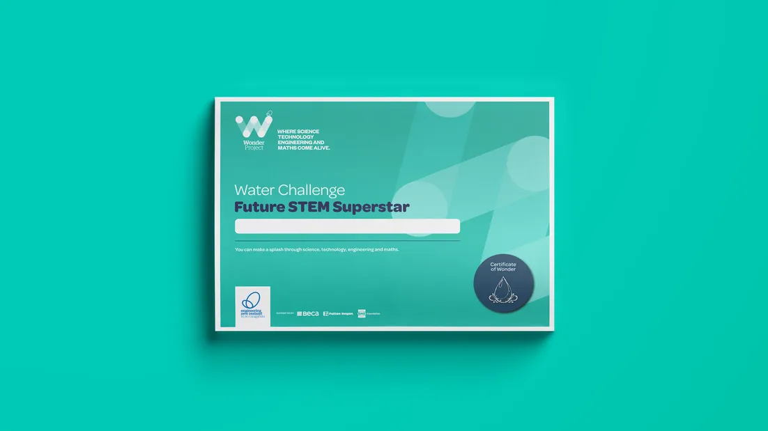 WP_Water Challenge_Student Participation Certificate